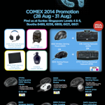 2014 Comex Show_Logitech G promotional offers